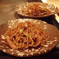鉄板焼き あおやま - 焼きソバ
