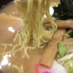 富士そば - 煮干しラーメン(450円)