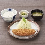 Black pork minced meat cutlet set meal (limited to 30 meals a day)