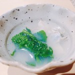 鮨 はしもと - 2017.2.  蛤と菜の花