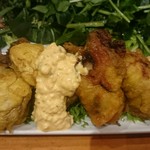 ビストロ シン 2 - 牡蠣とマッシュルームのフリット