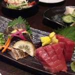 寝ずの甚八 - 炙り〆さばと本マグロの赤身