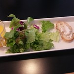 前菜のプレート