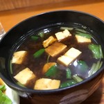 とんかつ　ボントン - 生姜焼き定食（小）970円