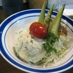 串かつ 千里 - ポテトサラダ　