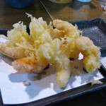 串かつ 千里 - 小エビ揚げ