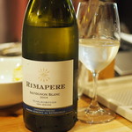 Sumiyaki Toritaka - 白：Rimapere Sauvignon Blanc 2014/New Zealand