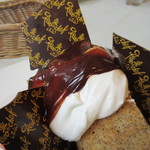 レーブドゥシェフ - シフォンにチョコ＋ソースたっぷり