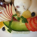 フルーツがキレイ！