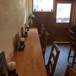 洋食の藤 - 店内カウンター席