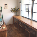 白楽ベーグル - イートインスペース