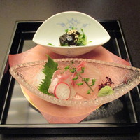 人形町今半 上野広小路店 - 小付とお造り