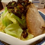 特級豚骨 中華そば 湊生 - 【2017.3.28(火)】キャベふじ麺(並盛・200g・醤油)780円