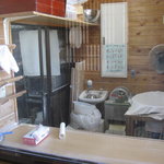 入ると直ぐに、蕎麦打ち部屋