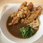 本町製麺所 - 鶏天カレーうどん800円（税込）