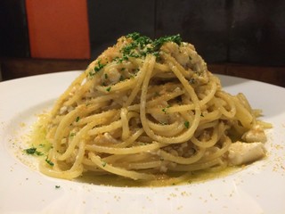 TRATTORIA CALIMERO - イタリア産カラスミのペペロンチーノ