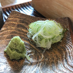 いし豆 - 薬味もいい