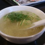 上海園 - ・おかわりしたスープ