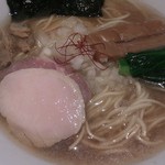 煮干し中華そば一燈 - あさり煮干しラーメン