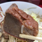 ラーメン二郎 - ブタ箸上げ