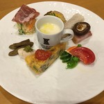 馳走ぜん - 前菜プレート