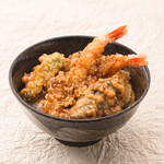 Gonpachi Ten-don (tempura rice bowl) (with soba)