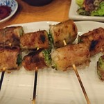 50えん焼とりきんちゃん家 - ネギ巻豚バラ