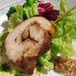 kitchen and bar MARUUME - 豚バラ肉のポルケッタ
