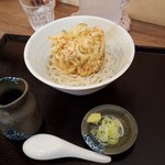 すずしろ - サク咲く桜そばの冷たいの(1100円)です。