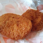 釜新肉店 - イカメンチとメンチカツ