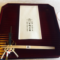 下鴨茶寮 本店 - お祝いでしたので鶴の箸置き
