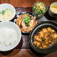 中華旬彩 森本 - 中華旬彩森本の麻婆豆腐ランチ