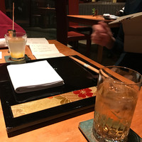 日本料理 京都 華暦 - 漆塗りの膳