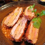 とんかつ マンジェ - フォアグラとんかつ　１６００円