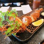 とんかつ マンジェ - カラス海老フライ