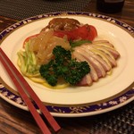 中国料理孝華 - 前菜三種盛り合わせ