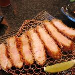 とんかつ マンジェ - 鹿児島黒豚リブロース　（M・１６０ｇ）　２１７０円