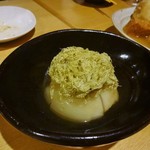 華ほたる - 新玉ねぎとろろ昆布のせ