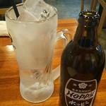 Motsuyaki Paradaisu Fuji - グラスはキンキン