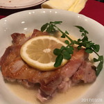 南欧料理　アンジュ - 若鶏のレモン焼き