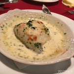 南欧料理　アンジュ - 舌平目のバジリコグラタン