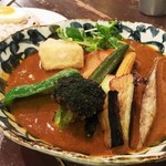 スープカレー ポニピリカ - エゾシカハンバーグカレー