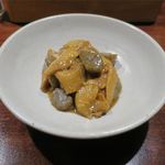 ばぁる・ひらら - トリ皮とコンニャクのみそ煮