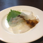 クロモリ - ホシガレイの椒麻ソース