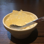 クロモリ - 杏仁豆腐 レモンソース