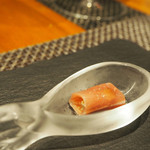 創作料理とワインのお店 上田 慎一郎 - 18ヶ月熟成イタリア産生ハム