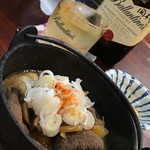 清加和 - もろみラッキョウとモツ煮からスタート♡