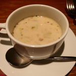 新洋食 KAZU - 黒豆などのスープ