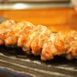 天満炭火焼鳥わっちょい - せせり