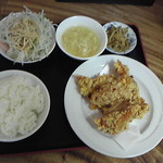 栄達 - 唐揚げ定食
